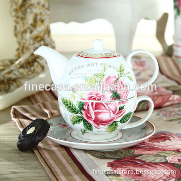 Elegant New Bone China Tea for One set